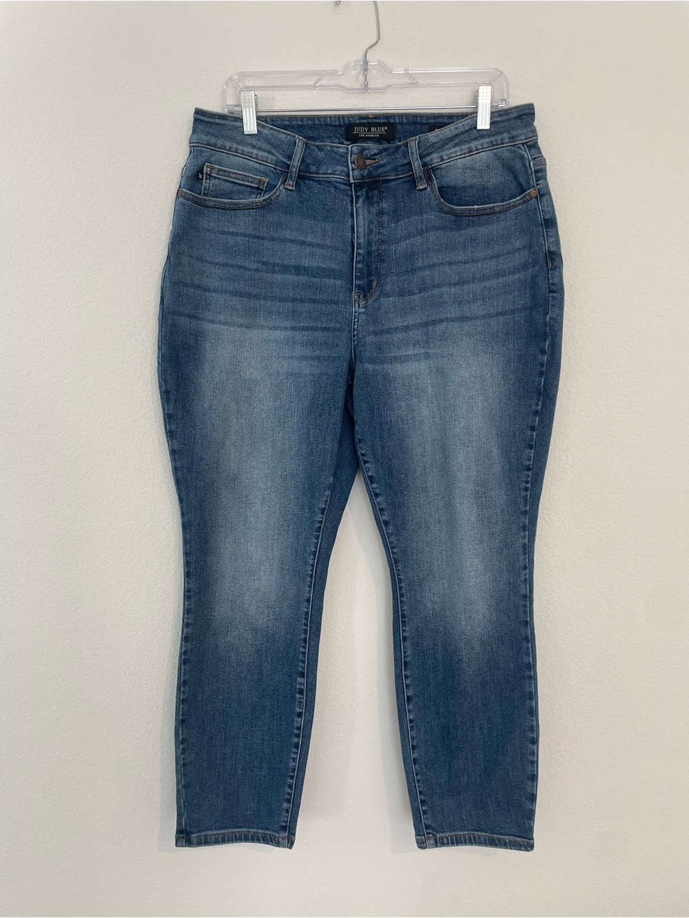 Judy Blue Boyfriend Fit Women's 16W Stretch Blue Denim Jeans